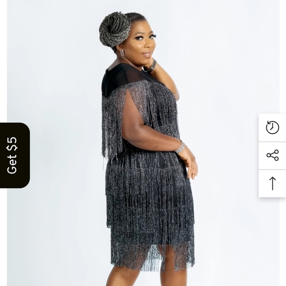 Source Unknown Dresses & Skirts - Flapper Inspired Fringe Dress